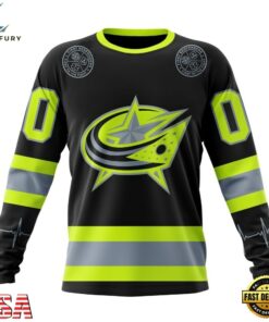 NHL Columbus Blue Jackets Specialized With FireFighter Uniforms Color Hoodie, T Shirt, NHL Hockey 3D Shirt Nhl Columbus Blue Jackets Specialized With Firefighter Uniforms Color Hoodie T Shirt 3