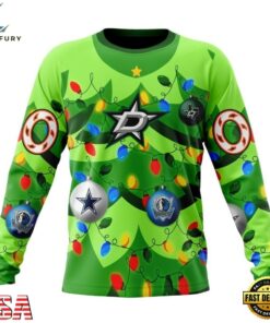 NHL Dallas Stars Specialized Christmass Tree Color And City's Sport Teams Hoodie, T Shirt, NHL Hockey 3D Shirt Nhl Dallas Stars Specialized Christmass Tree Color And City S Sport Teams Hoodie T Shirt 3