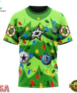 NHL Dallas Stars Specialized Christmass Tree Color And City's Sport Teams Hoodie, T Shirt, NHL Hockey 3D Shirt Nhl Dallas Stars Specialized Christmass Tree Color And City S Sport Teams Hoodie T Shirt 4