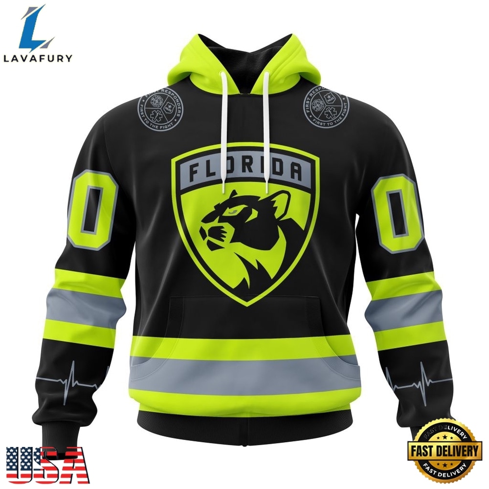 NHL Florida Panthers Specialized With FireFighter Uniforms Color Hoodie, T Shirt, NHL Hockey 3D Shirt Nhl Florida Panthers Specialized With Firefighter Uniforms Color Hoodie T Shirt 1
