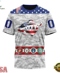 NHL Minnesota Wild Armed Forces Appreciation Design Hoodie, T Shirt, NHL Hockey 3D Shirt Nhl Minnesota Wild Armed Forces Appreciation Design Hoodie T Shirt 4