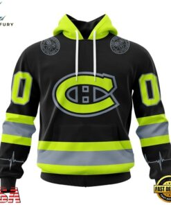 NHL Montreal Canadiens Specialized With FireFighter Uniforms Color Hoodie, T Shirt, NHL Hockey 3D Shirt Nhl Montreal Canadiens Specialized With Firefighter Uniforms Color Hoodie T Shirt 1