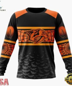 NHL Nashville Predators Halloween Design Personalized Hoodie, T Shirt, Sweatshirt, NHL Hockey 3D Shirt Nhl Nashville Predators Halloween Design Personalized Hoodie T Shirt Sweatshirt 2