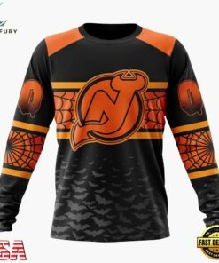 NHL New Jersey Devils Halloween Design Personalized Hoodie, T Shirt, Sweatshirt, NHL Hockey 3D Shirt Nhl New Jersey Devils Halloween Design Personalized Hoodie T Shirt Sweatshirt 2