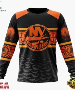 NHL New York Islanders Halloween Design Personalized Hoodie, T Shirt, Sweatshirt, NHL Hockey 3D Shirt Nhl New York Islanders Halloween Design Personalized Hoodie T Shirt Sweatshirt 2