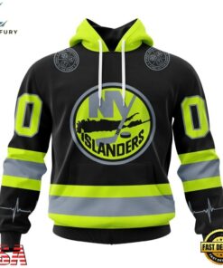 NHL New York Islanders Specialized With FireFighter Uniforms Color Hoodie, T Shirt, NHL Hockey 3D Shirt Nhl New York Islanders Specialized With Firefighter Uniforms Color Hoodie T Shirt 1