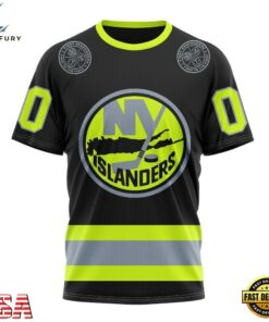 NHL New York Islanders Specialized With FireFighter Uniforms Color Hoodie, T Shirt, NHL Hockey 3D Shirt Nhl New York Islanders Specialized With Firefighter Uniforms Color Hoodie T Shirt 4
