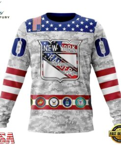 NHL New York Rangers Armed Forces Appreciation Design Hoodie, T Shirt, NHL Hockey 3D Shirt Nhl New York Rangers Armed Forces Appreciation Design Hoodie T Shirt 3