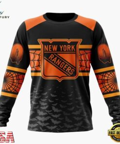 NHL New York Rangers Halloween Design Personalized Hoodie, T Shirt, Sweatshirt, NHL Hockey 3D Shirt Nhl New York Rangers Halloween Design Personalized Hoodie T Shirt Sweatshirt 2