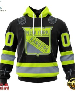 NHL New York Rangers Specialized With FireFighter Uniforms Color Hoodie, T Shirt, NHL Hockey 3D Shirt Nhl New York Rangers Specialized With Firefighter Uniforms Color Hoodie T Shirt 1