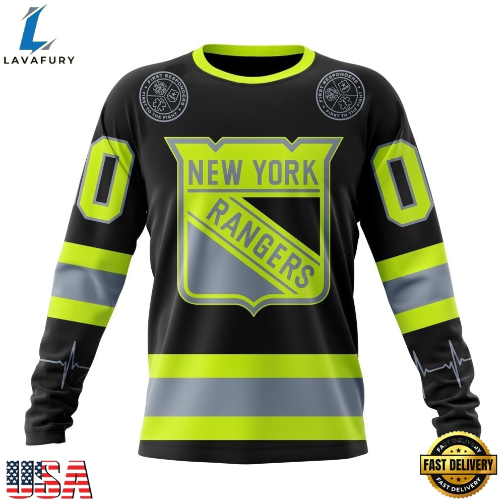 NHL New York Rangers Specialized With FireFighter Uniforms Color Hoodie, T Shirt, NHL Hockey 3D Shirt Nhl New York Rangers Specialized With Firefighter Uniforms Color Hoodie T Shirt 3