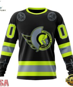 NHL Ottawa Senators Specialized With FireFighter Uniforms Color Hoodie, T Shirt, NHL Hockey 3D Shirt Nhl Ottawa Senators Specialized With Firefighter Uniforms Color Hoodie T Shirt 3