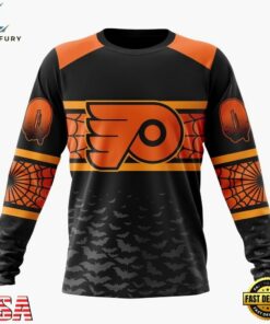 NHL Philadelphia Flyers Halloween Design Personalized Hoodie, T Shirt, Sweatshirt, NHL Hockey 3D Shirt Nhl Philadelphia Flyers Halloween Design Personalized Hoodie T Shirt Sweatshirt 2