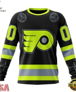 NHL Philadelphia Flyers Specialized With FireFighter Uniforms Color Hoodie, T Shirt, NHL Hockey 3D Shirt Nhl Philadelphia Flyers Specialized With Firefighter Uniforms Color Hoodie T Shirt 3