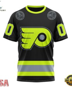 NHL Philadelphia Flyers Specialized With FireFighter Uniforms Color Hoodie, T Shirt, NHL Hockey 3D Shirt Nhl Philadelphia Flyers Specialized With Firefighter Uniforms Color Hoodie T Shirt 4
