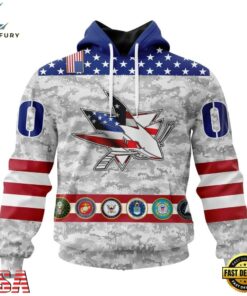 NHL San Jose Sharks Armed Forces Appreciation Design Hoodie, T Shirt, NHL Hockey 3D Shirt Nhl San Jose Sharks Armed Forces Appreciation Design Hoodie T Shirt 1