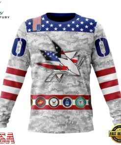 NHL San Jose Sharks Armed Forces Appreciation Design Hoodie, T Shirt, NHL Hockey 3D Shirt Nhl San Jose Sharks Armed Forces Appreciation Design Hoodie T Shirt 3