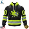 NHL San Jose Sharks Specialized With FireFighter Uniforms Color Hoodie, T Shirt, NHL Hockey 3D Shirt Nhl San Jose Sharks Specialized With Firefighter Uniforms Color Hoodie T Shirt 1