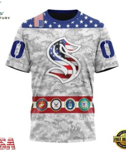NHL Seattle Kraken Armed Forces Appreciation Design Hoodie, T Shirt, NHL Hockey 3D Shirt Nhl Seattle Kraken Armed Forces Appreciation Design Hoodie T Shirt 4