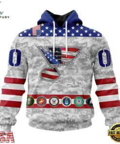 NHL St. Louis Blues Armed Forces Appreciation Design Hoodie, T Shirt, NHL Hockey 3D Shirt Nhl ST Louis Blues Armed Forces Appreciation Design Hoodie T Shirt 1