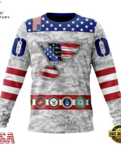NHL St. Louis Blues Armed Forces Appreciation Design Hoodie, T Shirt, NHL Hockey 3D Shirt Nhl ST Louis Blues Armed Forces Appreciation Design Hoodie T Shirt 3