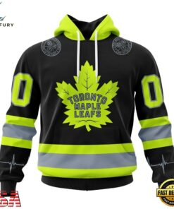 NHL Toronto Maple Leafs Specialized With FireFighter Uniforms Color Hoodie, T Shirt, NHL Hockey 3D Shirt Nhl Toronto Maple Leafs Specialized With Firefighter Uniforms Color Hoodie T Shirt 1