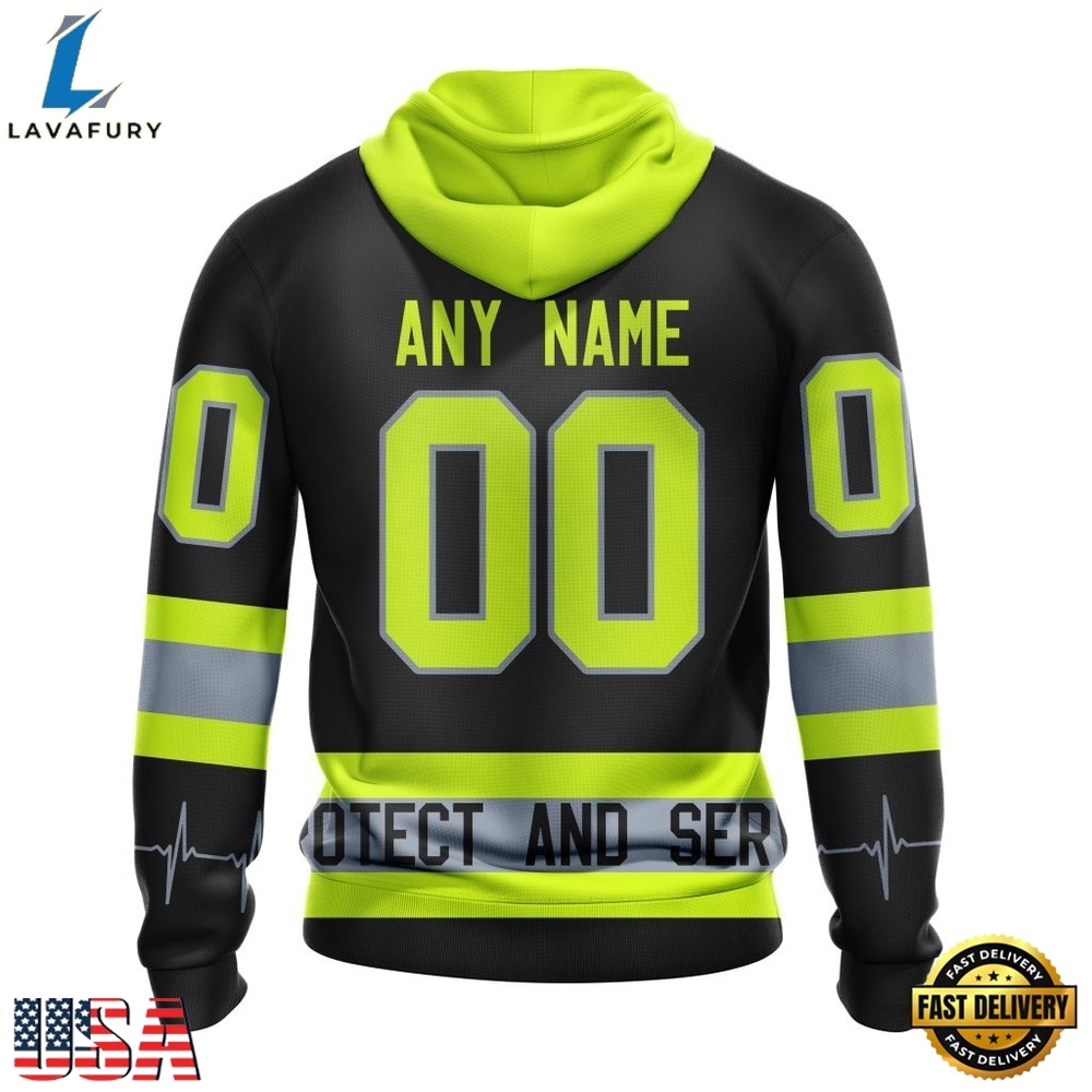 NHL Toronto Maple Leafs Specialized With FireFighter Uniforms Color Hoodie, T Shirt, NHL Hockey 3D Shirt Nhl Toronto Maple Leafs Specialized With Firefighter Uniforms Color Hoodie T Shirt 2