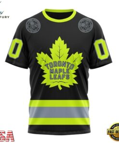 NHL Toronto Maple Leafs Specialized With FireFighter Uniforms Color Hoodie, T Shirt, NHL Hockey 3D Shirt Nhl Toronto Maple Leafs Specialized With Firefighter Uniforms Color Hoodie T Shirt 4