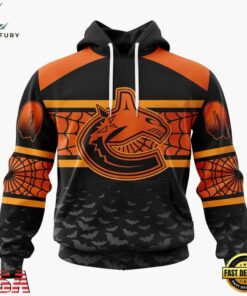 NHL Vancouver Canucks Halloween Design Personalized Hoodie, T Shirt, Sweatshirt, NHL Hockey 3D Shirt Nhl Vancouver Canucks Halloween Design Personalized Hoodie T Shirt Sweatshirt 1