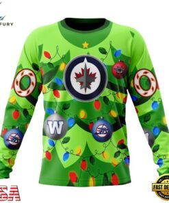 NHL Winnipeg Jets Specialized Christmass Tree Color And City's Sport Teams Hoodie, T Shirt, NHL Hockey 3D Shirt Nhl Winnipeg Jets Specialized Christmass Tree Color And City S Sport Teams Hoodie T Shirt 3