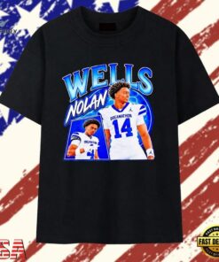 Nolan Wells Dreamathon 14 Football Player T Shirt, Trendy 2D Print Shirt Nolan Wells Dreamathon 14 Football Player T Shirt