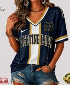 Notre Dame Fighting Irish NCAA Rivalry Game Spirit V neck T Shirt, NCAA V Neck Fan Shirt Notre Dame Fighting Irish Ncaa Rivalry Game Spirit V Neck T Shirt