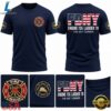 Notre Dame Football Coach Freeman FDNY Engine 155 Ladder 78 The Hot Corner T Shirt, Viral 3D Graphic Tee Notre Dame Football Coach Freeman Fdny Engine 155 Ladder 78 The Hot Corner T Shirt