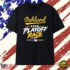 Oakland Athletics 2026 Playoff Race Baseball T Shirt, Trendy 2D Print Shirt 2 Oakland Athletics 2026 Playoff Race Baseball T Shirt, Trendy 2D Print Shirt Oakland Athletics 2026 Playoff Race Baseball T Shirt