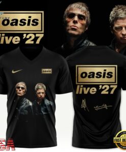 Oasis Live ’27 Limited Edition Signature Graphic Design Football Jersey, Fashion Football Jersey Oasis Live 27 Limited Edition Signature Graphic Design Football Jersey