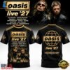 Oasis Live 27 The Band With The 3 Stripes Graphic Black T Shirt, Trending Music 3D Tee 2 Oasis Live 27 The Band With The 3 Stripes Graphic Black T Shirt, Trending Music 3D Tee Oasis Live 27 The Band With The 3 Stripes Graphic Black T Shirt