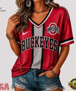 Ohio State Buckeyes NCAA Rivalry Game Spirit V neck T Shirt, NCAA V Neck Fan Shirt Ohio State Buckeyes Ncaa Rivalry Game Spirit V Neck T Shirt