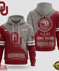Oklahoma Sooners 2026 NCAA Personalized Faith Family Football Hoodie, NCAA 3D Graphic Tee Oklahoma Sooners 2026 Ncaa Personalized Faith Family Football Hoodie