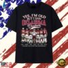 Oklahoma Sooners Football Greatness Legends Signatures Vintage T Shirt, Trendy 2D Print Shirt Oklahoma Sooners Football Greatness Legends Signatures Vintage T Shirt