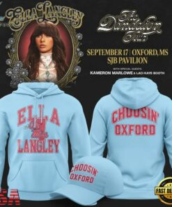 Ole Miss Rebels x Ella Langley The Dandelion Tour 2026 Hoodie, Trending Music 3D Tee Ole Miss Rebels X Ella Langley The Dandelion Tour 2026 Hoodie