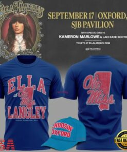 Ole Miss Rebels x Ella Langley The Dandelion Tour 2026 New Design T Shirt, Trending Music 3D Tee Ole Miss Rebels X Ella Langley The Dandelion Tour 2026 New Design T Shirt