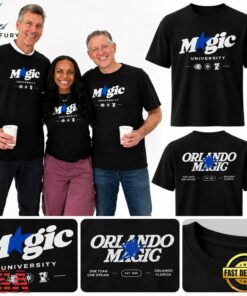 Orlando Magic Basketball 2026 Magic University T Shirt, Viral 3D Graphic Tee Orlando Magic Basketball 2026 Magic University T Shirt