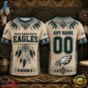 Philadelphia Eagles 2026 NFL Native American Heritage 3D Shirt, Sports Fans 3D Shirt Philadelphia Eagles 2026 Nfl Native American Heritage 3D Shirt