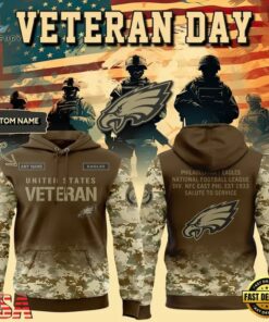 Philadelphia Eagles Camo 2026 Salute to Service Veterans Day Hoodie, Viral 3D Graphic Tee Philadelphia Eagles Camo 2026 Salute TO Service Veterans Day Hoodie