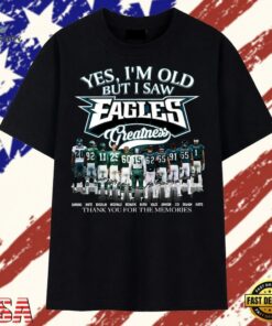 Philadelphia Eagles Greatness Legends Signatures Football T Shirt, Trendy 2D Print Shirt Philadelphia Eagles Greatness Legends Signatures Football T Shirt