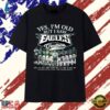 Philadelphia Eagles Greatness Legends Signatures Vintage Football T Shirt, Trendy 2D Print Shirt Philadelphia Eagles Greatness Legends Signatures Vintage Football T Shirt