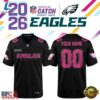 Philadelphia Eagles NFL Crucial Catch 2026 Black Limited Edition Football Jersey, Fashion Football Jersey Philadelphia Eagles Nfl Crucial Catch 2026 Black Limited Edition Football Jersey