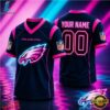 Philadelphia Eagles NFL Electric Glow Custom Football Jersey, Trending NFL Jersey 3 Philadelphia Eagles NFL Electric Glow Custom Football Jersey, Trending NFL Jersey Philadelphia Eagles Nfl Electric Glow Custom Football Jersey
