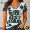 Philadelphia Eagles NFL Football Flowers Team Pride V Neck T Shirt, NFL Team V Neck Tee 3 Philadelphia Eagles NFL Football Flowers Team Pride V Neck T Shirt, NFL Team V Neck Tee Philadelphia Eagles Nfl Football Flowers Team Pride V Neck T Shirt