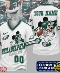 Philadelphia Eagles NFL Mickey Quarterback Football Jersey, Trending NFL Jersey Philadelphia Eagles Nfl Mickey Quarterback Football Jersey